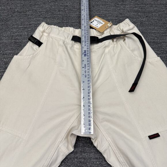 Gramicci Gadget Pants Men Small Greige Hike Camp Belt Canvas Trail Outdoor NEW - Picture 5 of 13